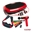 VX-Power Slimplate Galaxy + Pistola Masajeadora + Masajeador de Cuello + Bandas de Resistencia