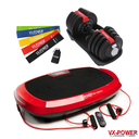 VX-Power Slimplate Galaxy + Pesas Todo en Uno + Bandas de Resistencia